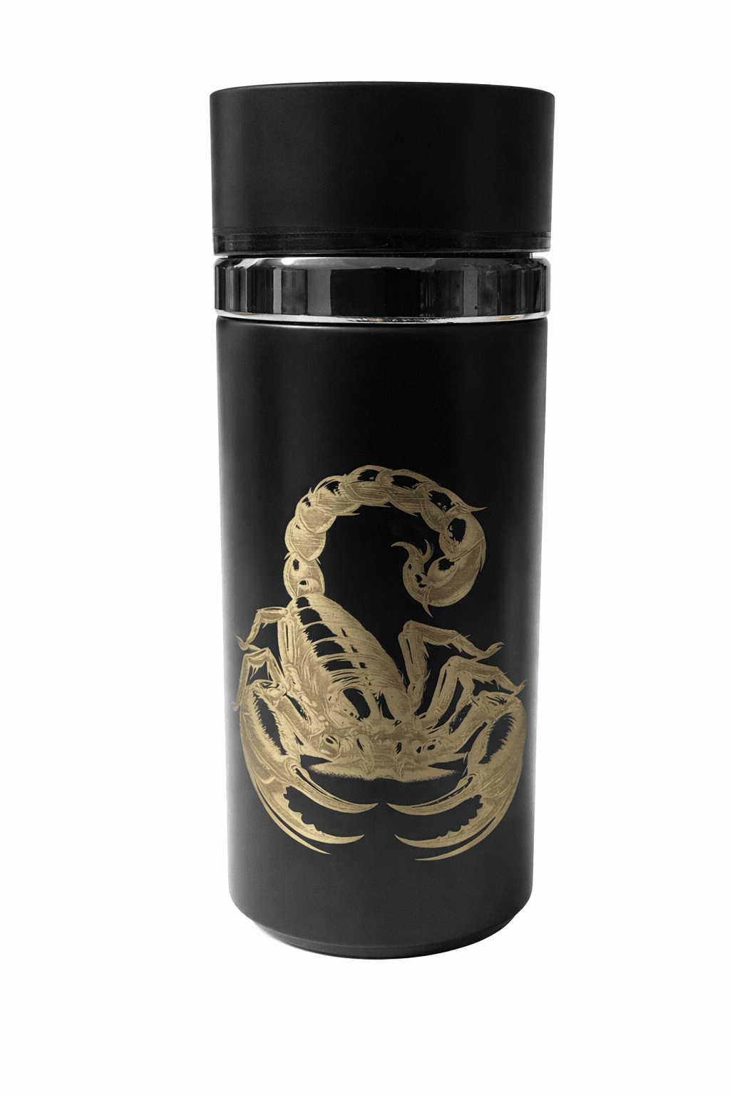Edelstahlflasche Skorpion