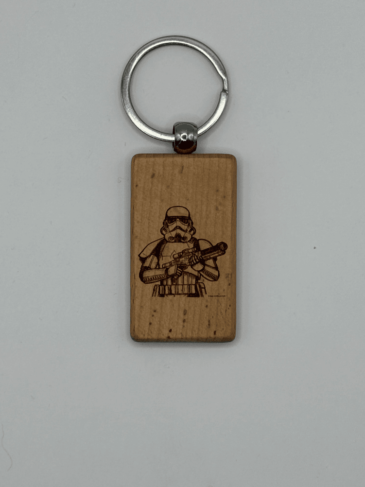 Schlüsselanhänger Holz